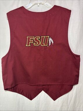 FSU Maroon Men’s Vest - Collegiate Logo (38)